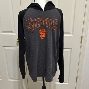 NWT SF Giants Men’s lightweight hooded sweatshirt
